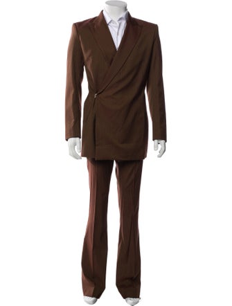 EGONLAB Striped Two-Piece Suit