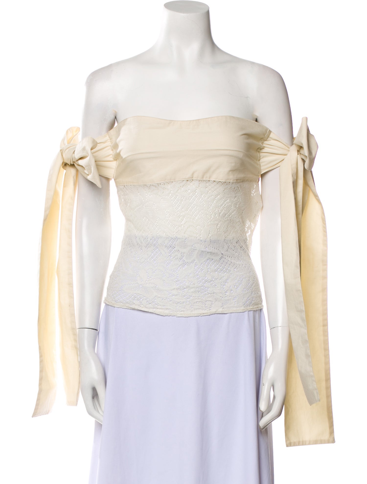 Ella Mae Off-The-Shoulder Sleeveless Crop Top