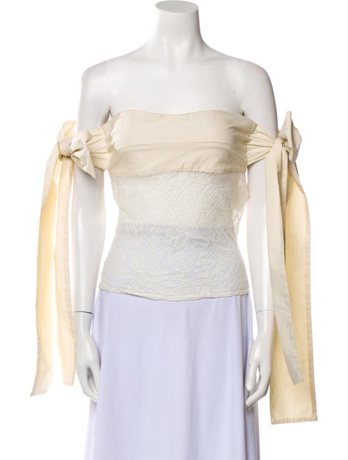 Ella Mae Off-The-Shoulder Sleeveless Crop Top