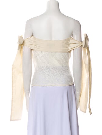 Ella Mae Off-The-Shoulder Sleeveless Crop Top