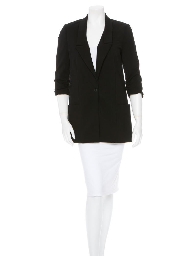 Elizabeth And James Ivory Cream Faux Leather Multi Zipper