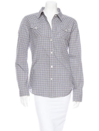 Elizabeth and James Button-Up Top