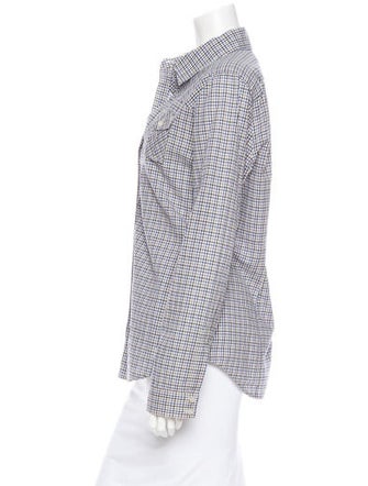 Elizabeth and James Button-Up Top