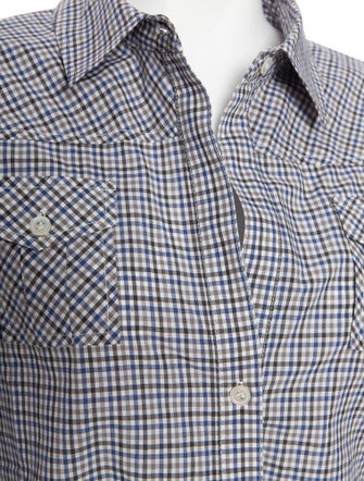 Elizabeth and James Button-Up Top