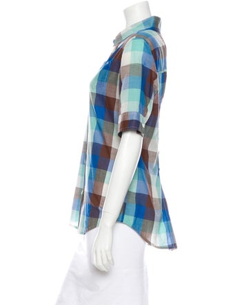 Elizabeth and James Button-Up Top