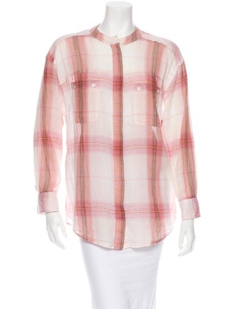 Elizabeth and James Button-Up Top