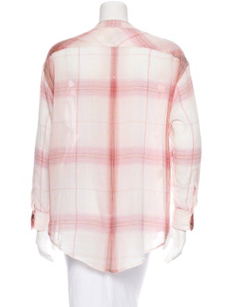 Elizabeth and James Button-Up Top