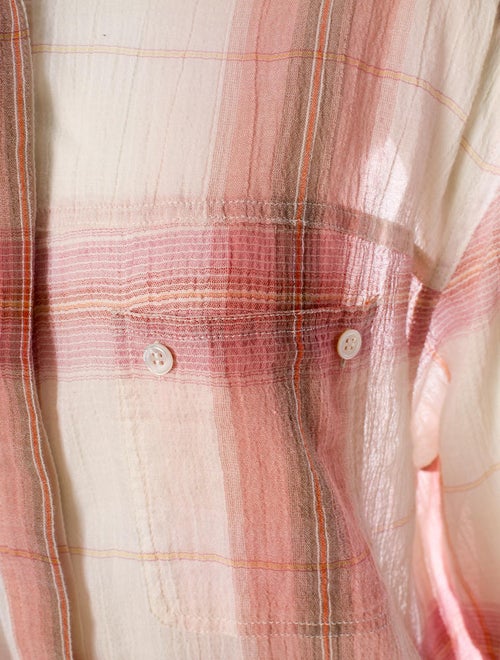 Elizabeth and James Button-Up Top