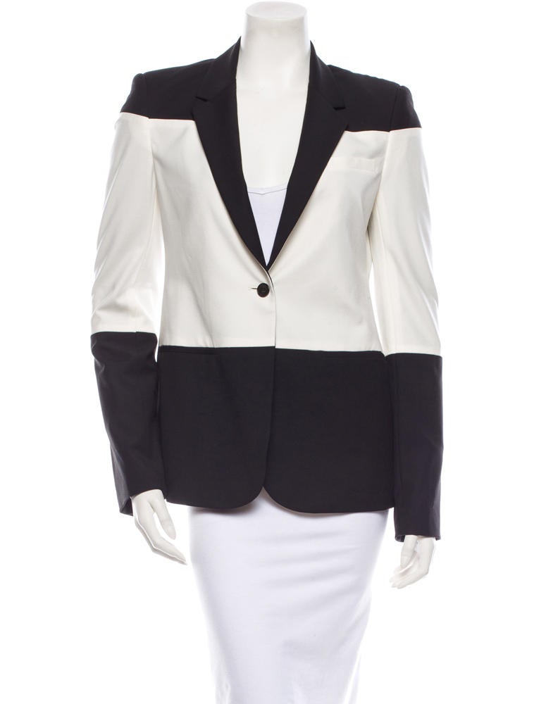 Elizabeth and James Color Block Blazer