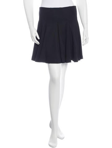 Elizabeth and James Fluted Mini Skirt