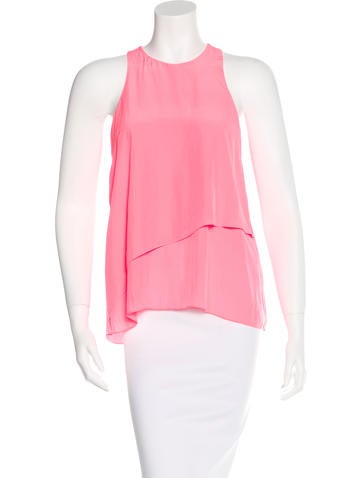 Elizabeth and James Tiered Sleeveless Top