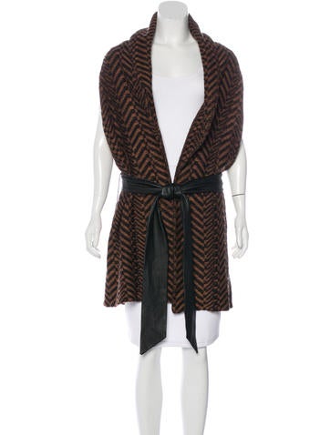 Elizabeth and James Patterned Knit Vest
