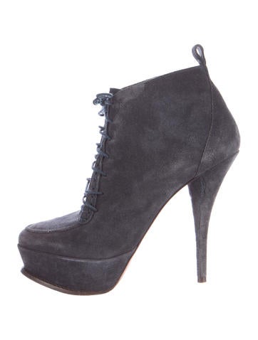 Elizabeth and James Suede Platform Booties
