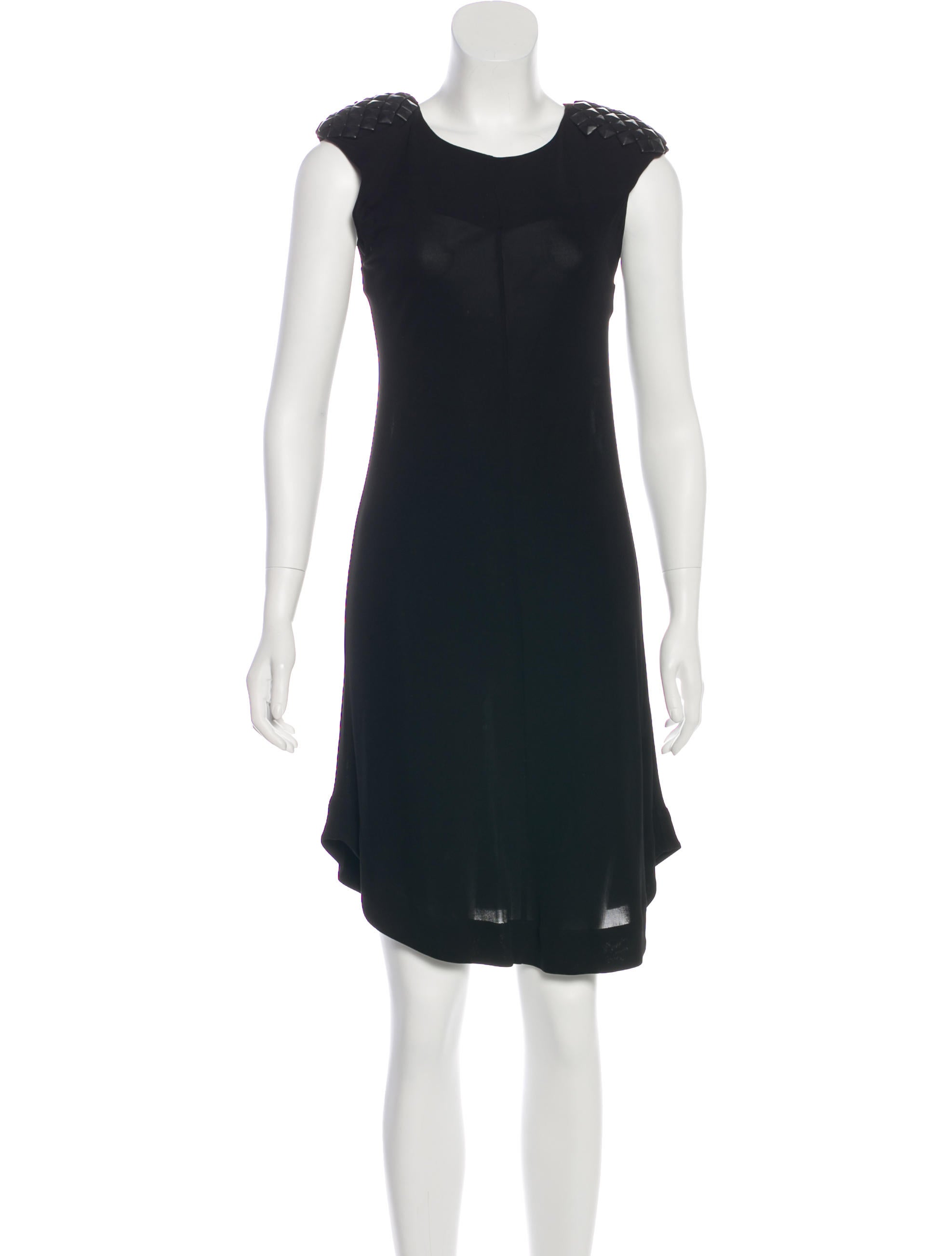 single piece knee length dress