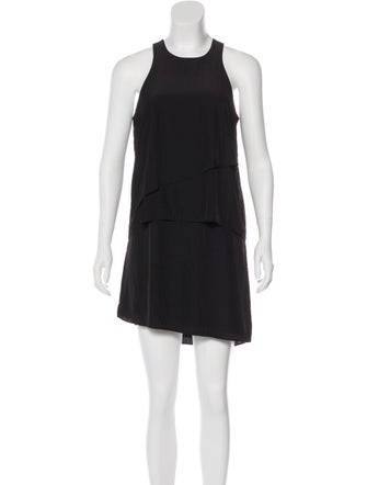 Elizabeth and James Ruffled Mini Dress