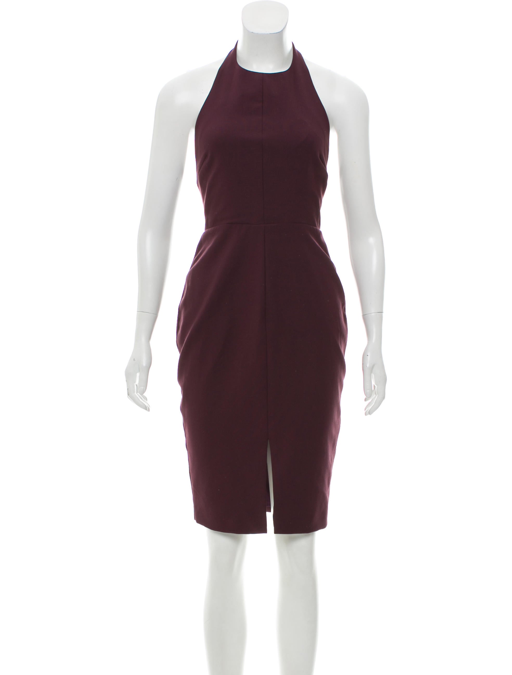 Elizabeth And James Halter Neck Midi Dress Clothing Wei49950 Halter Neck Midi Dress