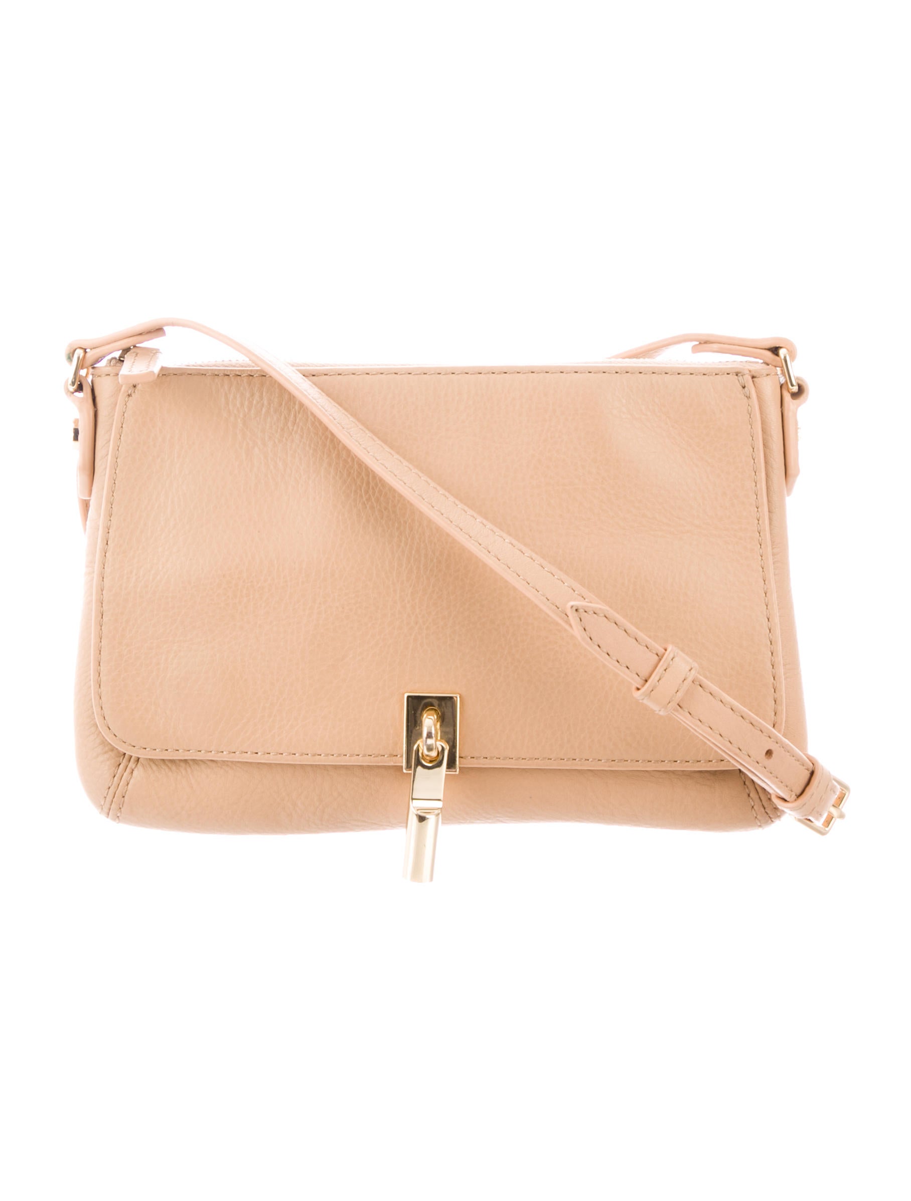Elizabeth and James Textured Leather Crossbody Bag