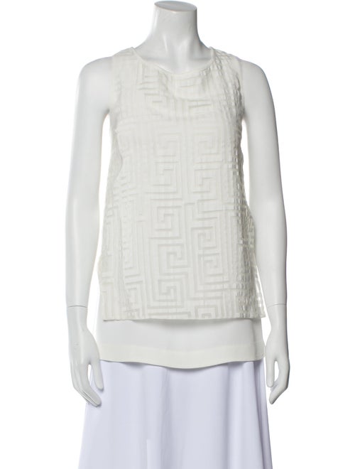 Elizabeth and James Scoop Neck Sleeveless Top