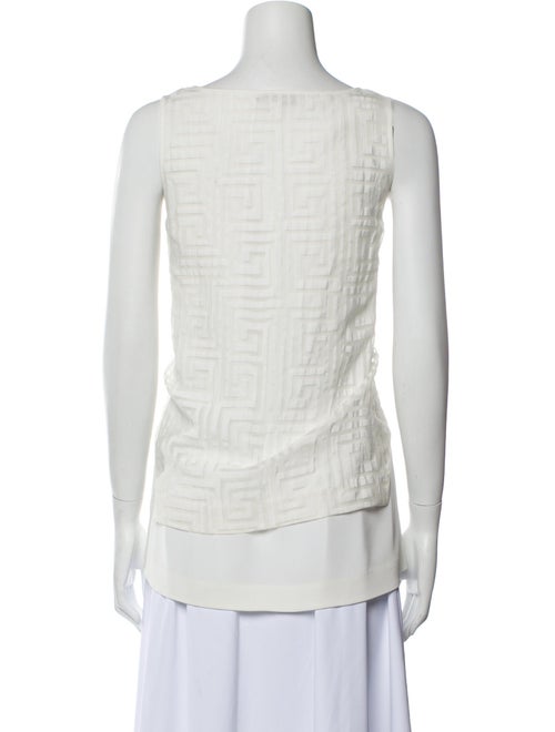 Elizabeth and James Scoop Neck Sleeveless Top