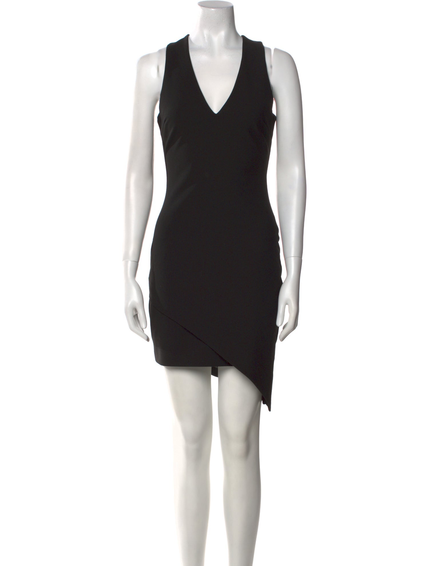 Elizabeth and James V-Neck Mini Dress