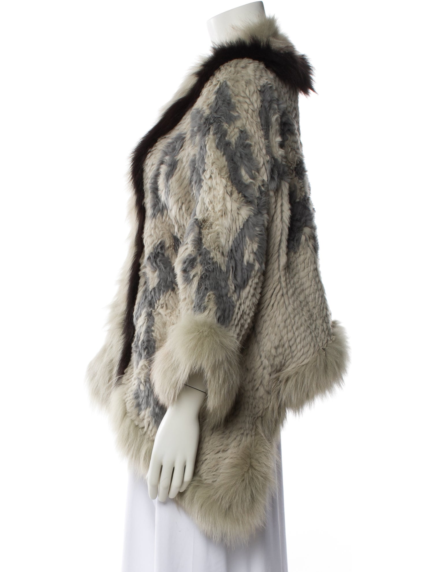 Elizabeth and James Fur Fur Jacket