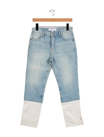 ei8ht dreams Mid-Rise Straight Leg Jeans