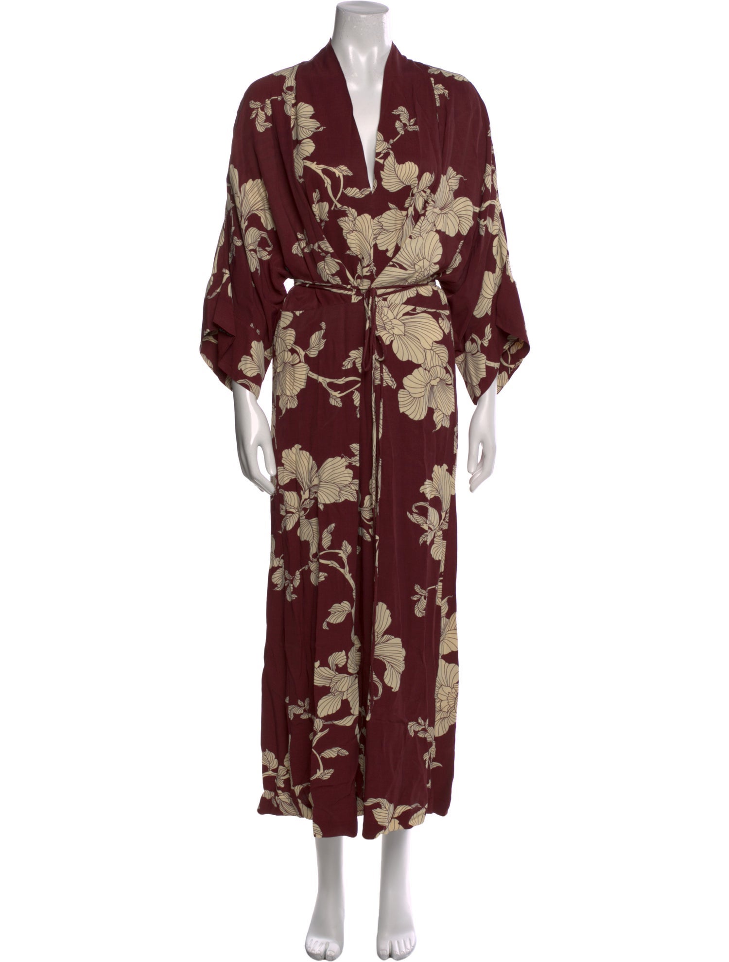 Eiko Ai Floral Print Long Dress