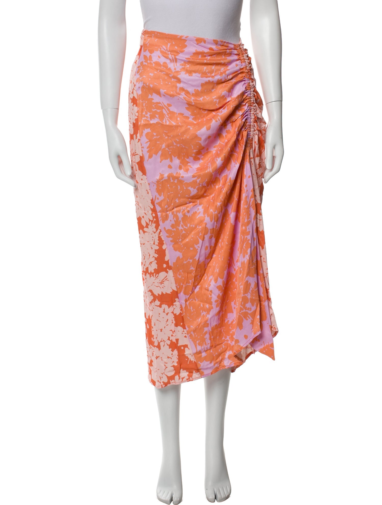 Eiko Ai Printed Midi Length Skirt w/ Tags