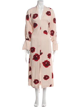 Eiko Ai Floral Print Long Dress