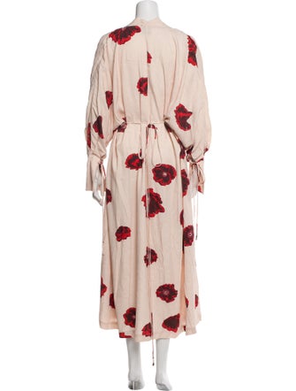 Eiko Ai Floral Print Long Dress