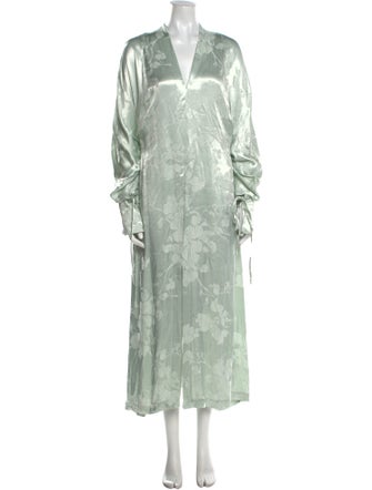 Eiko Ai V-Neck Long Dress