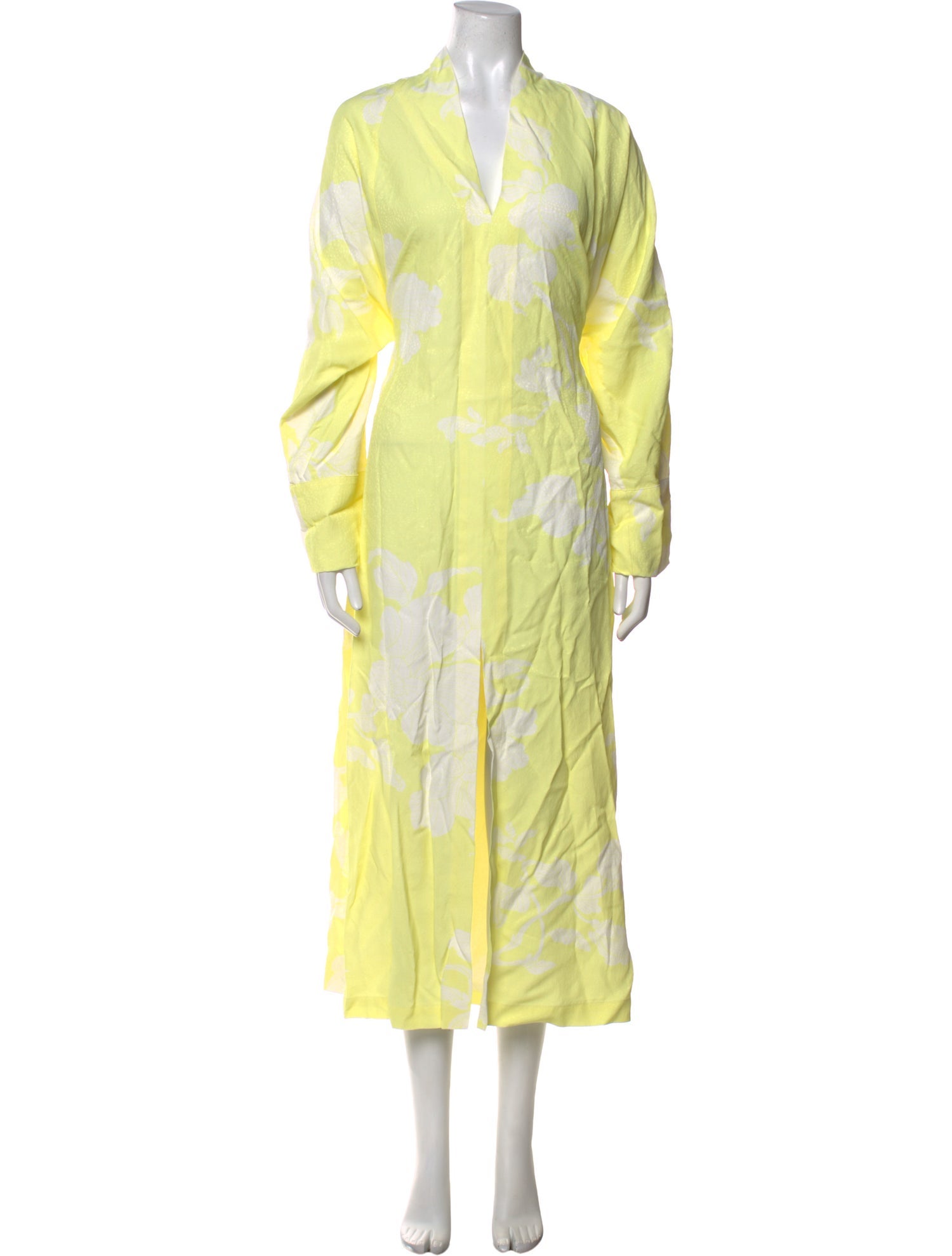 Eiko Ai Floral Print Long Dress w/ Tags