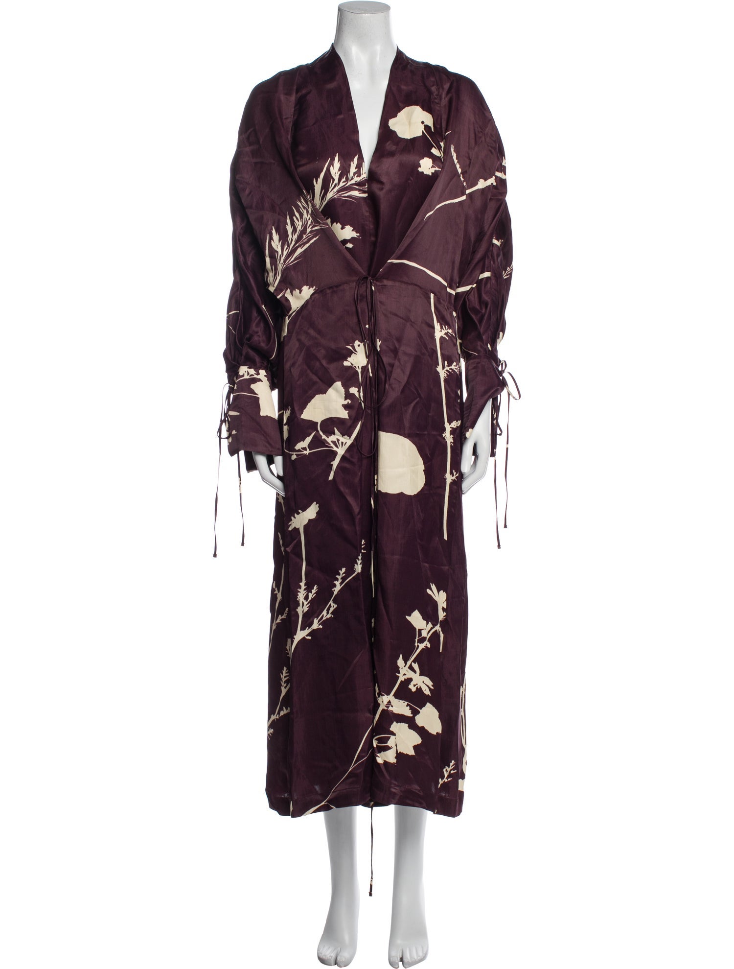 Eiko Ai Floral Print Long Dress w/ Tags