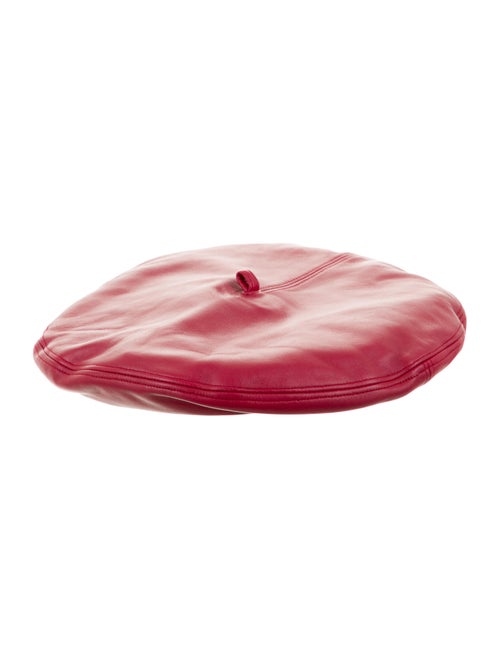 Eric Javits Wool Beret w/ Tags Red