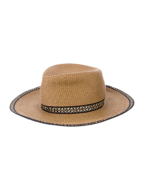 Eric Javits Raffia Woven Hat Tan