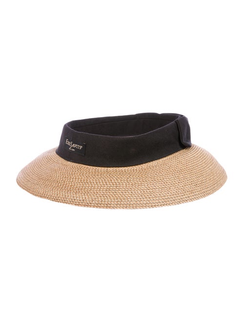 Eric Javits Straw Wide-Brim Hat Tan