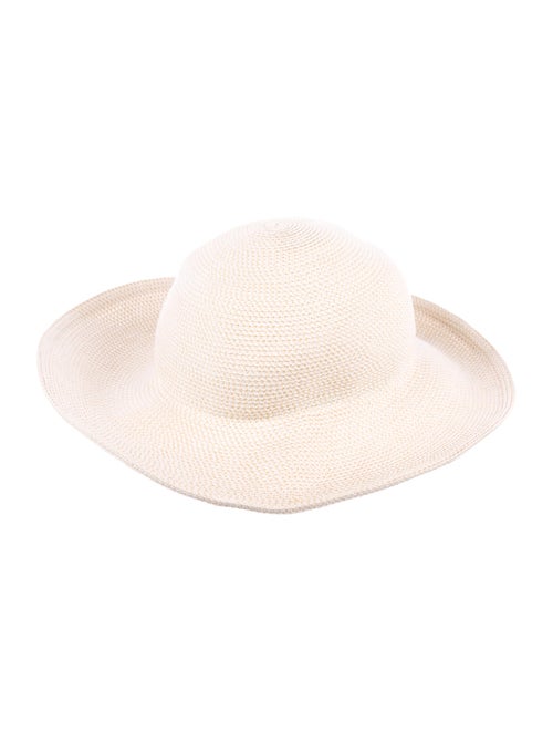Eric Javits Raffia Sun Hat Beige
