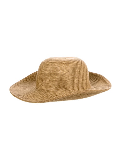 Eric Javits Raffia Panama Hat Tan