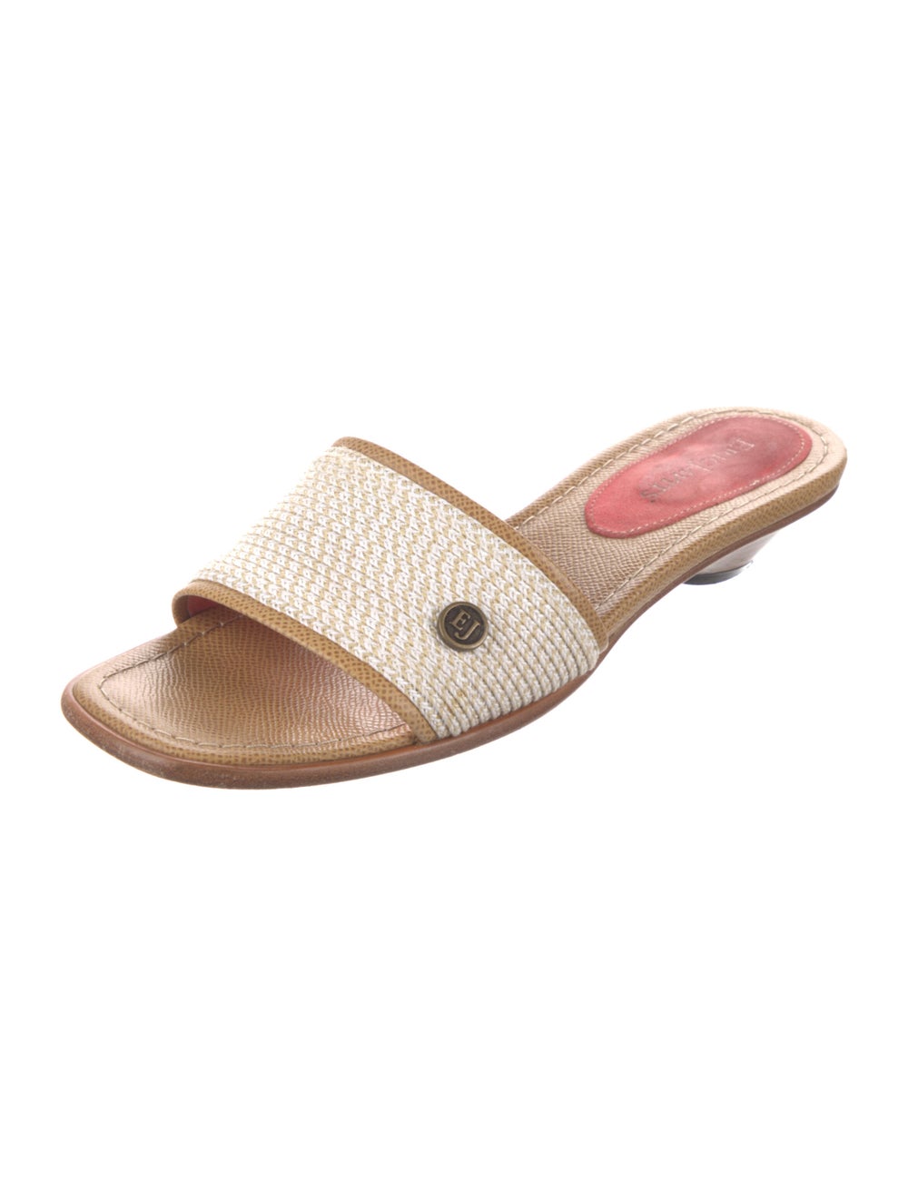 Eric Javits Leather Slides - image 2