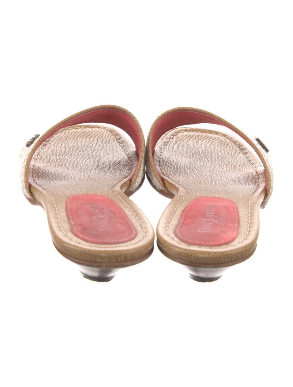 Eric Javits Leather Slides - image 4