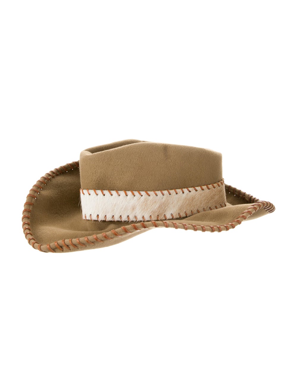 Eric Javits Ponyhair Trimmed Fedora - image 1