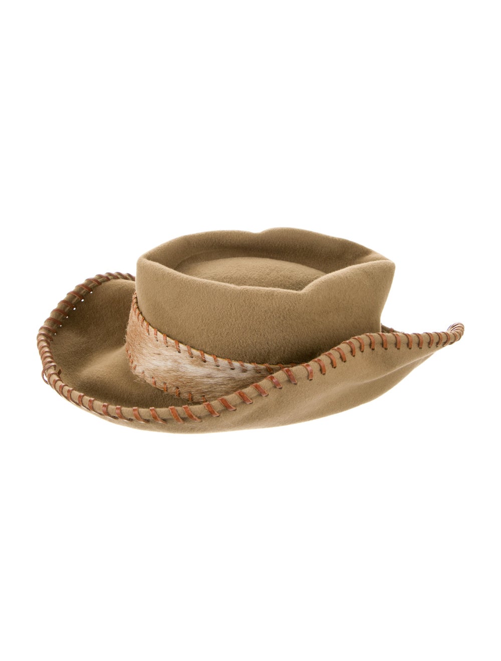 Eric Javits Ponyhair Trimmed Fedora - image 2