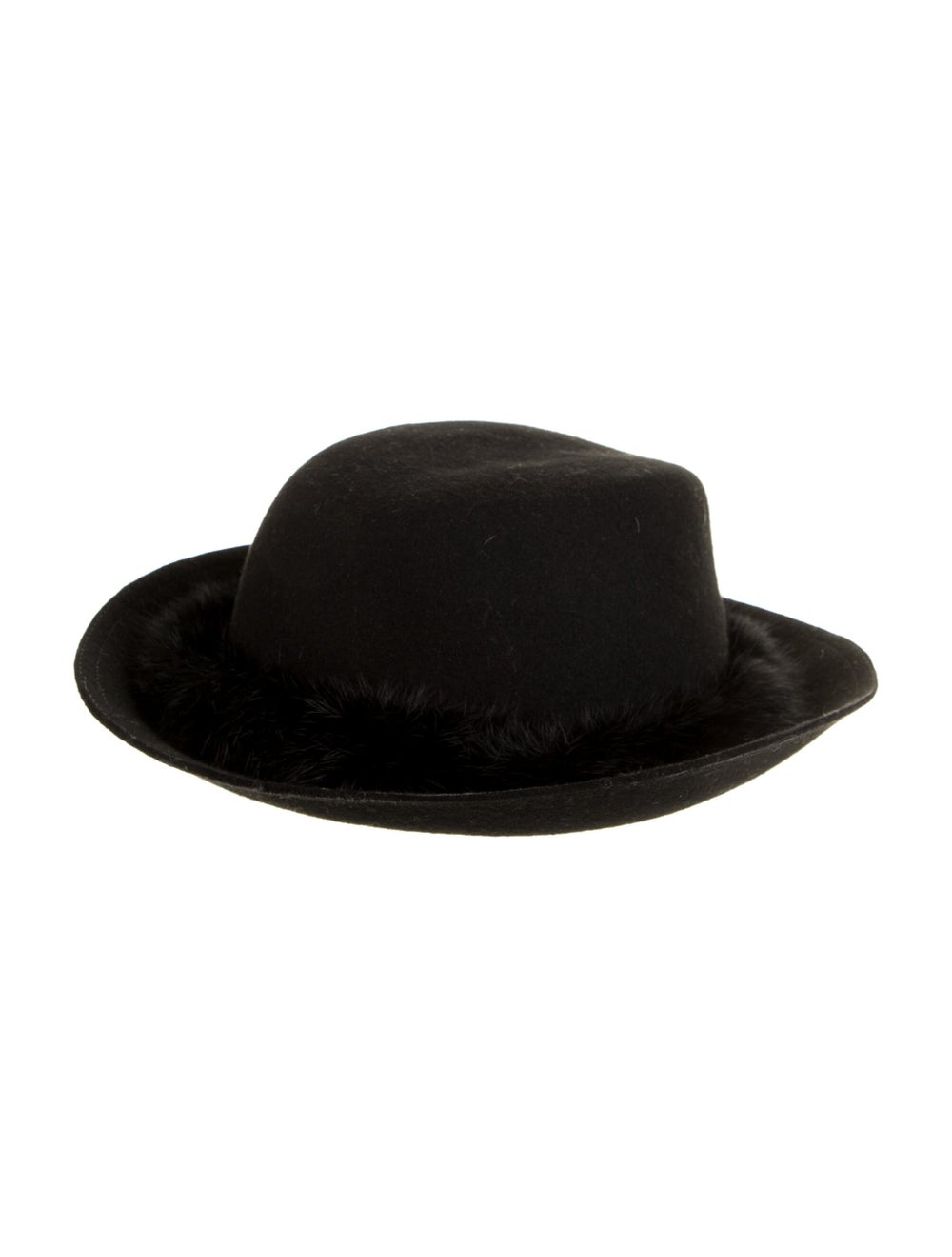 Eric Javits Black Wool Fedora - image 2