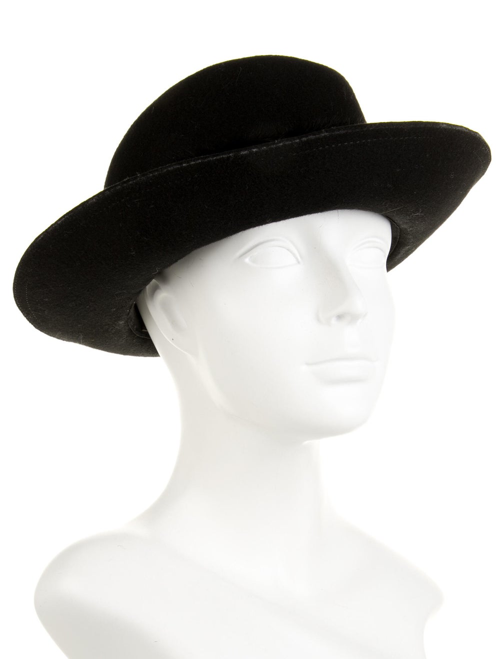 Eric Javits Black Wool Fedora - image 3