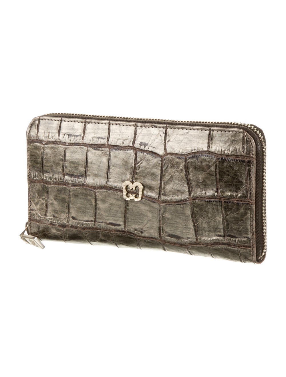 Eric Javits Leather Printed Wallet - image 3