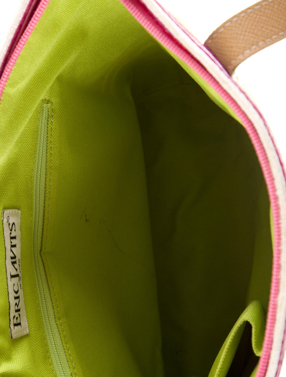 Eric Javits Raffia Handle Bag - image 5