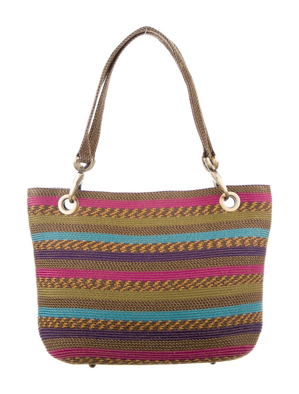 Eric Javits Raffia Shoulder Bag - image 4