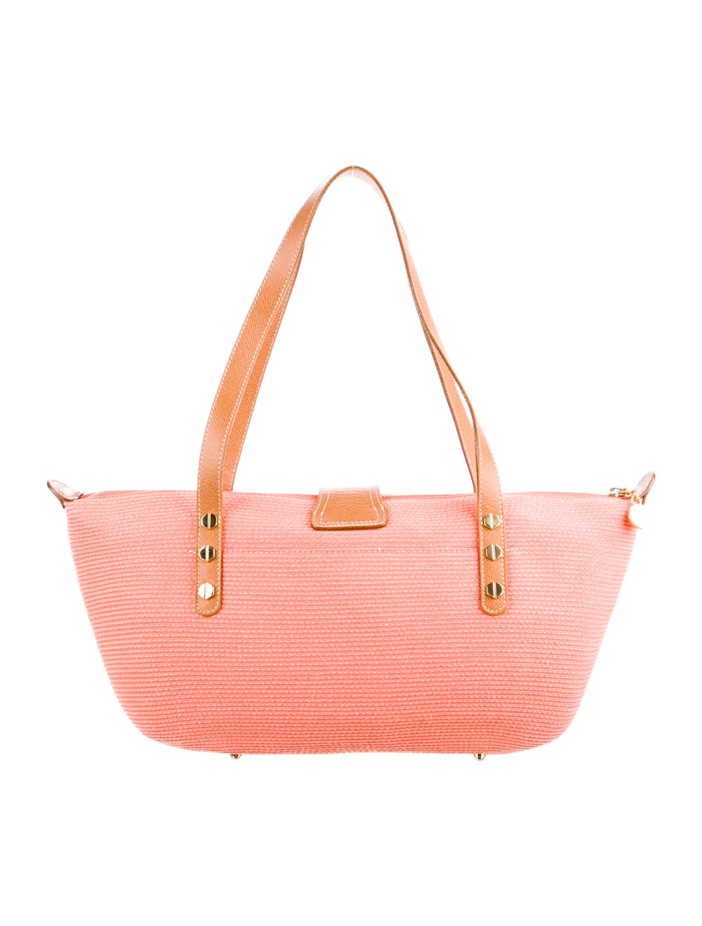 Eric Javits Raffia Handle Bag - image 4