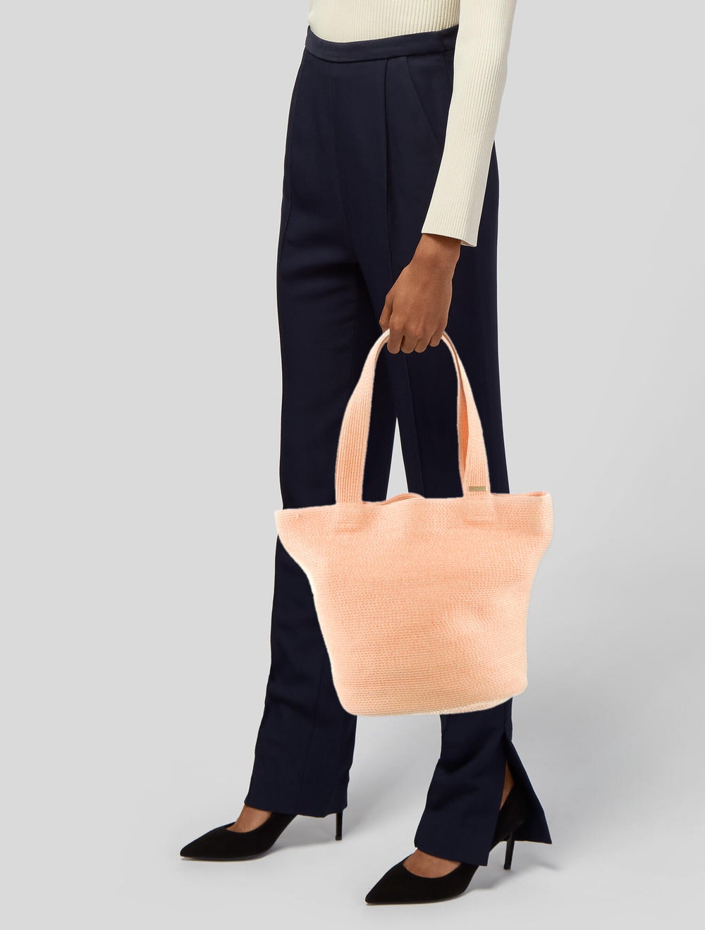 Eric Javits Raffia Shoulder Bag - image 2