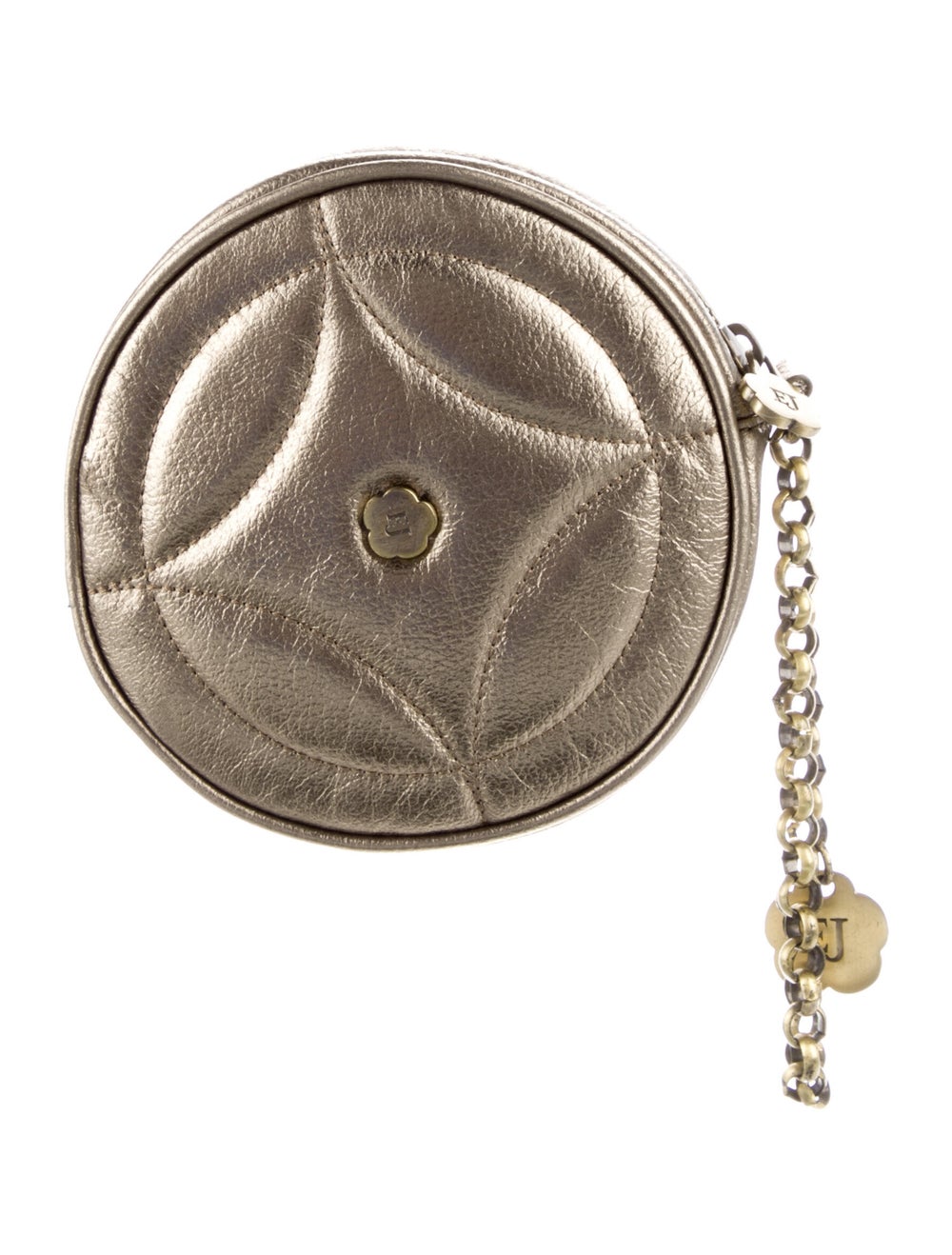 Eric Javits Leather Clutch Bag - image 1
